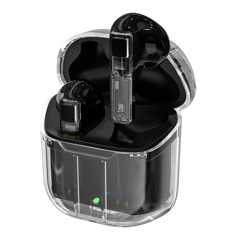 Auriculares Transparentes Inalambricos pure bass zero cables