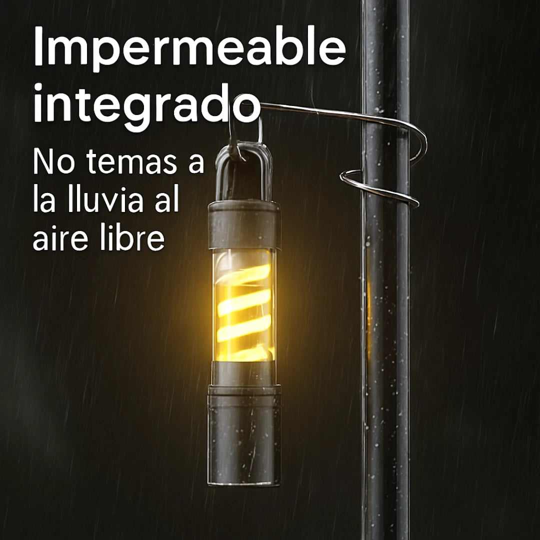 Linterna de Antorcha LED Alta Potencia Recargable USB – 3 Modos, 150 Lúmenes, 120M Alcance, Outdoor Camping Multifunción, Larga Autonomía, Luz Blanca Láser 🔦✨ Camping, Senderismo, Seguridad 🚨✨