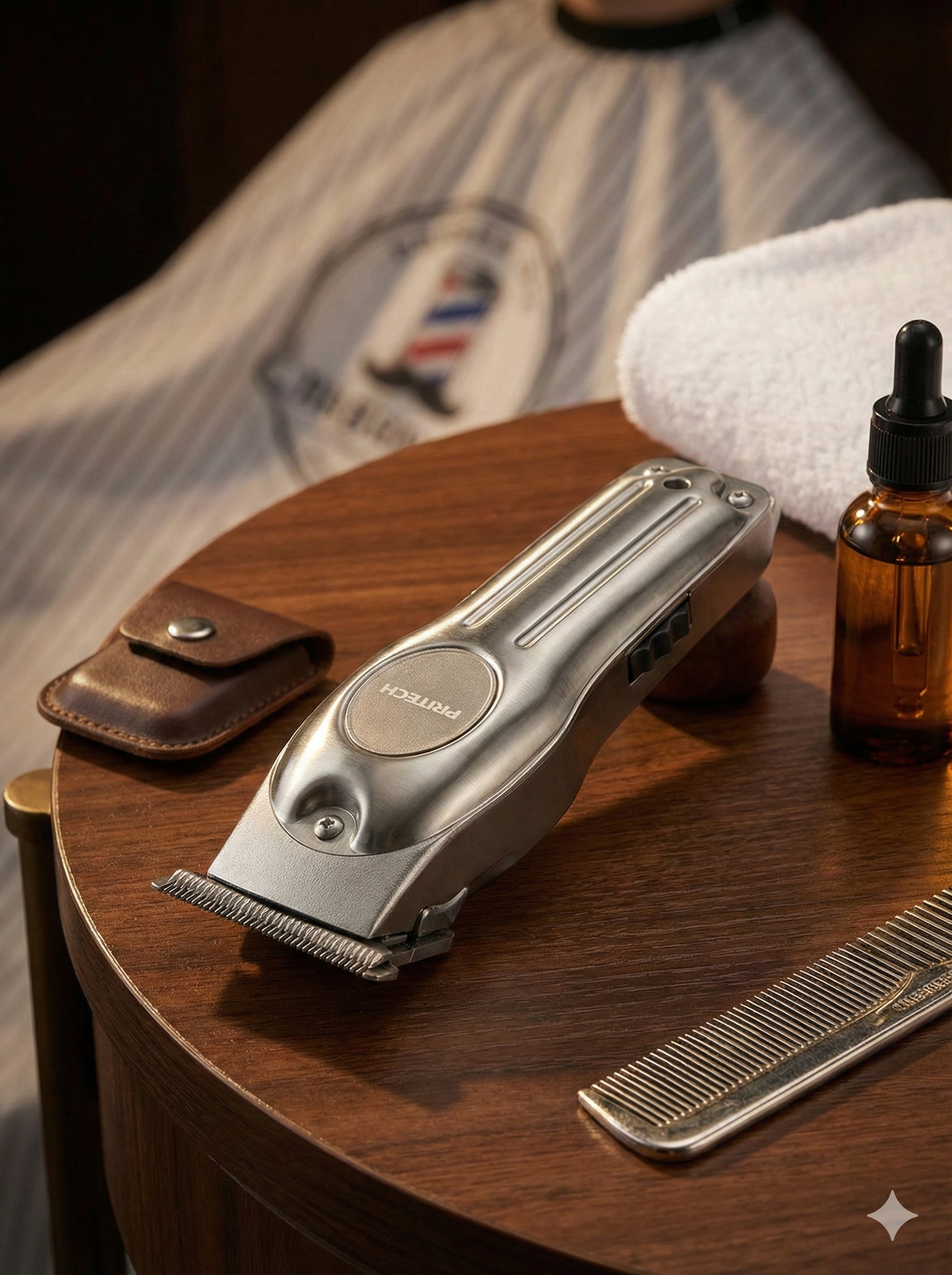 ✂ Cortapelos Profesional MINI PRITECH PR-3008 ⚡ Compacta, Metálica y Precisa – Potencia Máxima en el Tamaño de tu Mano 🖐