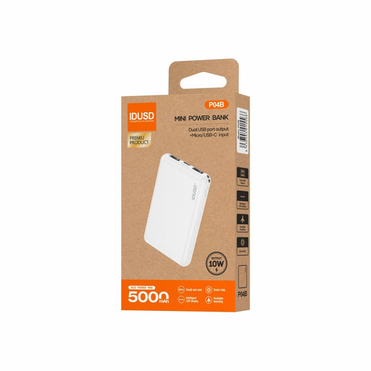 🔋 Power Bank ECO Power Mini 5000mAh P04B | Compacto, Seguro y Aprobado para Viajes ✈️